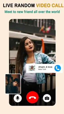 Live Random Video Call android App screenshot 4