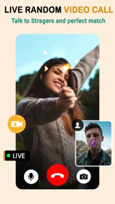 Live Random Video Call android App screenshot 5